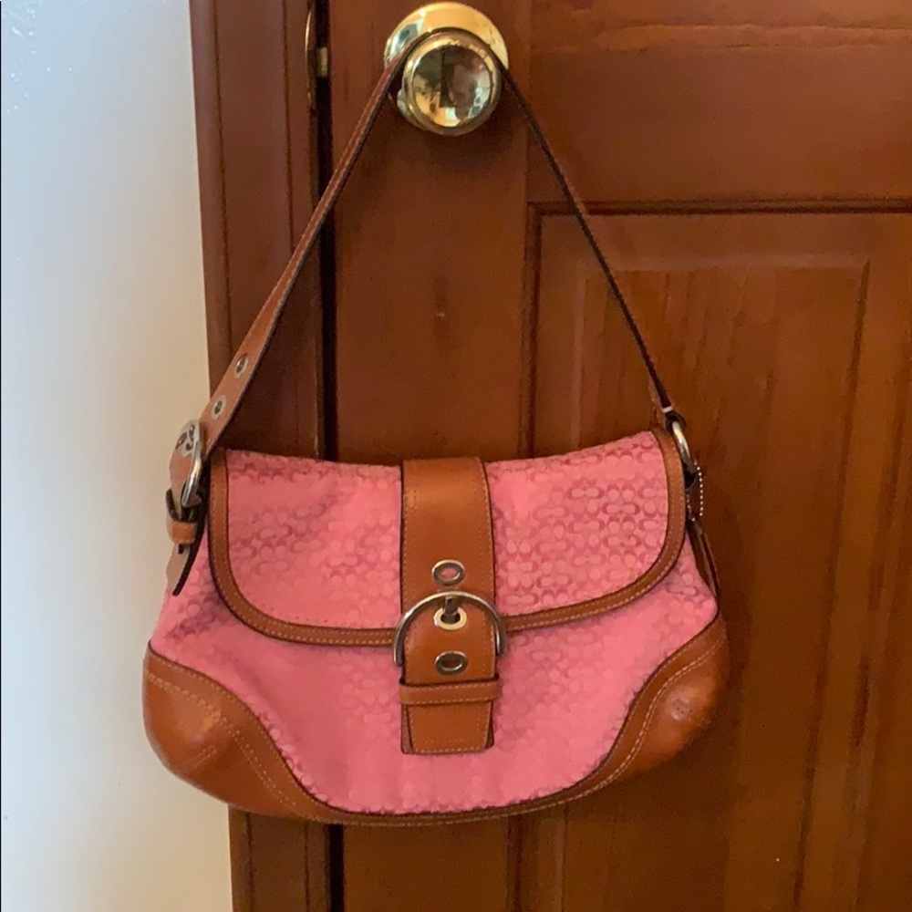 Pink Coach Purse